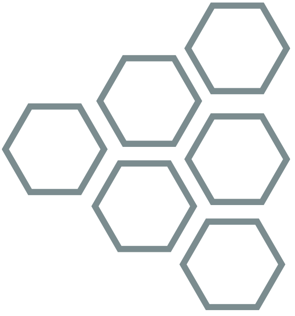 Hexagon system graphic